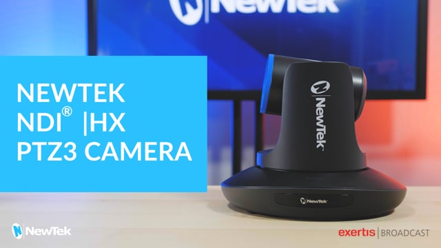 <strong>NEW from NewTek: PTZ3 Camera</strong>