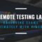 Remote Testing Lab: Observing Exams Remotely with Vimeo
