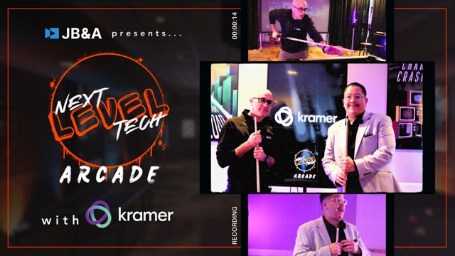 Next Level Tech Arcade w/Kramer | JB&A NSM 2025
