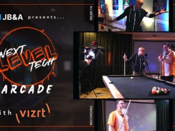 Next Level Tech Arcade w/Vizrt | JB&A NSM 2025