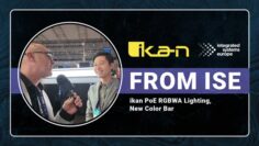 ikan PoE RGBWA Lighting, New Color Bar | ISE 2026