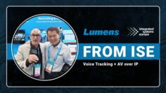 Lumens Voice Tracking and AV over IP solutions | ISE 2026