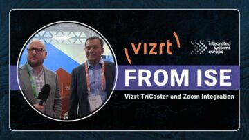 Vizrt TriCaster and Zoom Integration | ISE 2026 Booth Walkthrough
